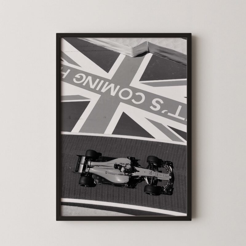 Silverstone Gp McLaren Poster