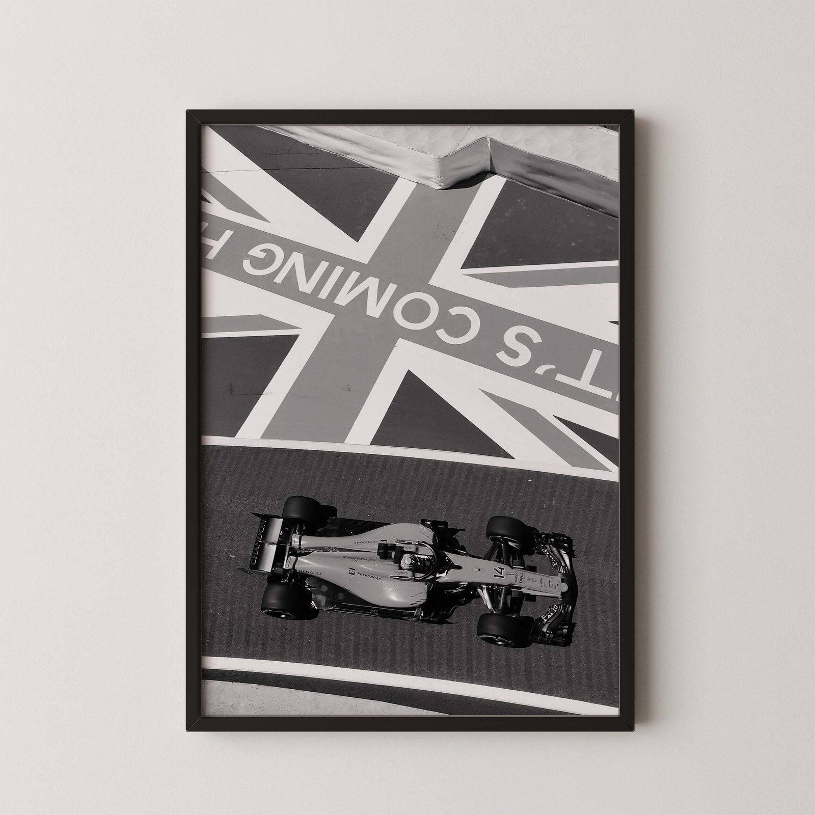 Silverstone Gp McLaren Poster