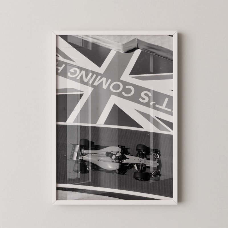 Silverstone Gp McLaren Poster