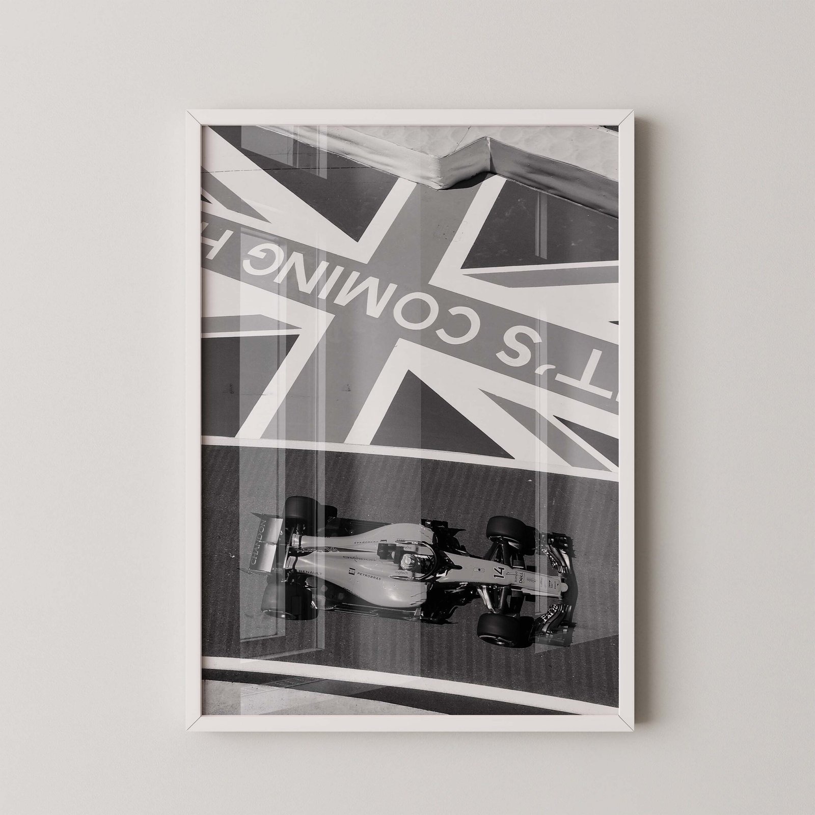 Silverstone Gp McLaren Poster - Image 2