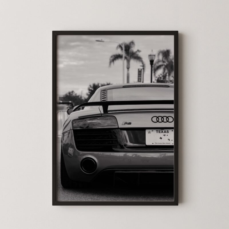 Audi Supecar Palm Tree Print