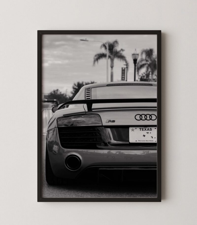 Audi Supecar Palm Tree Print