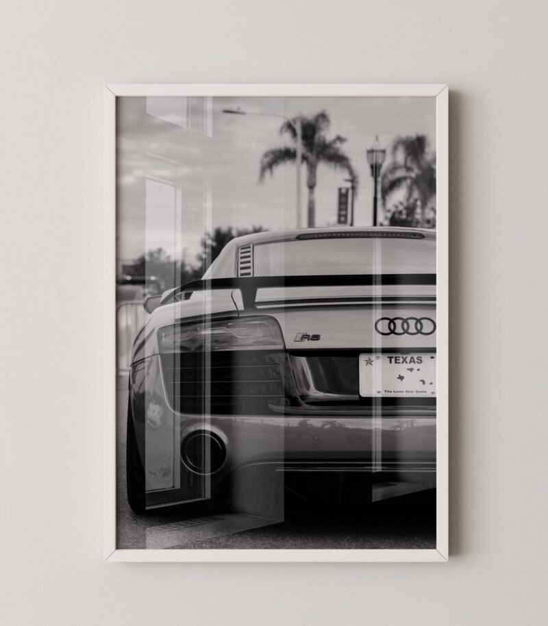Audi Supecar Palm Tree Print