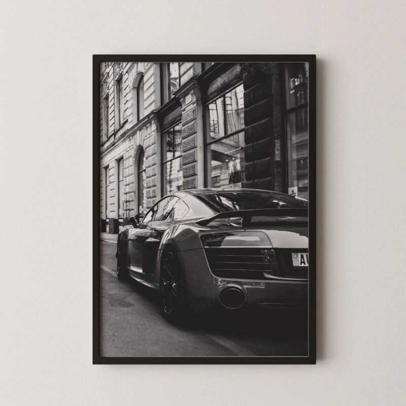 Luxury Audi Car on Street