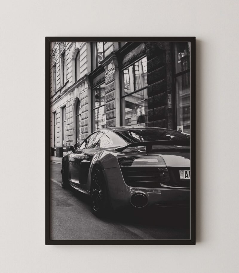 Luxury Audi Car on Street