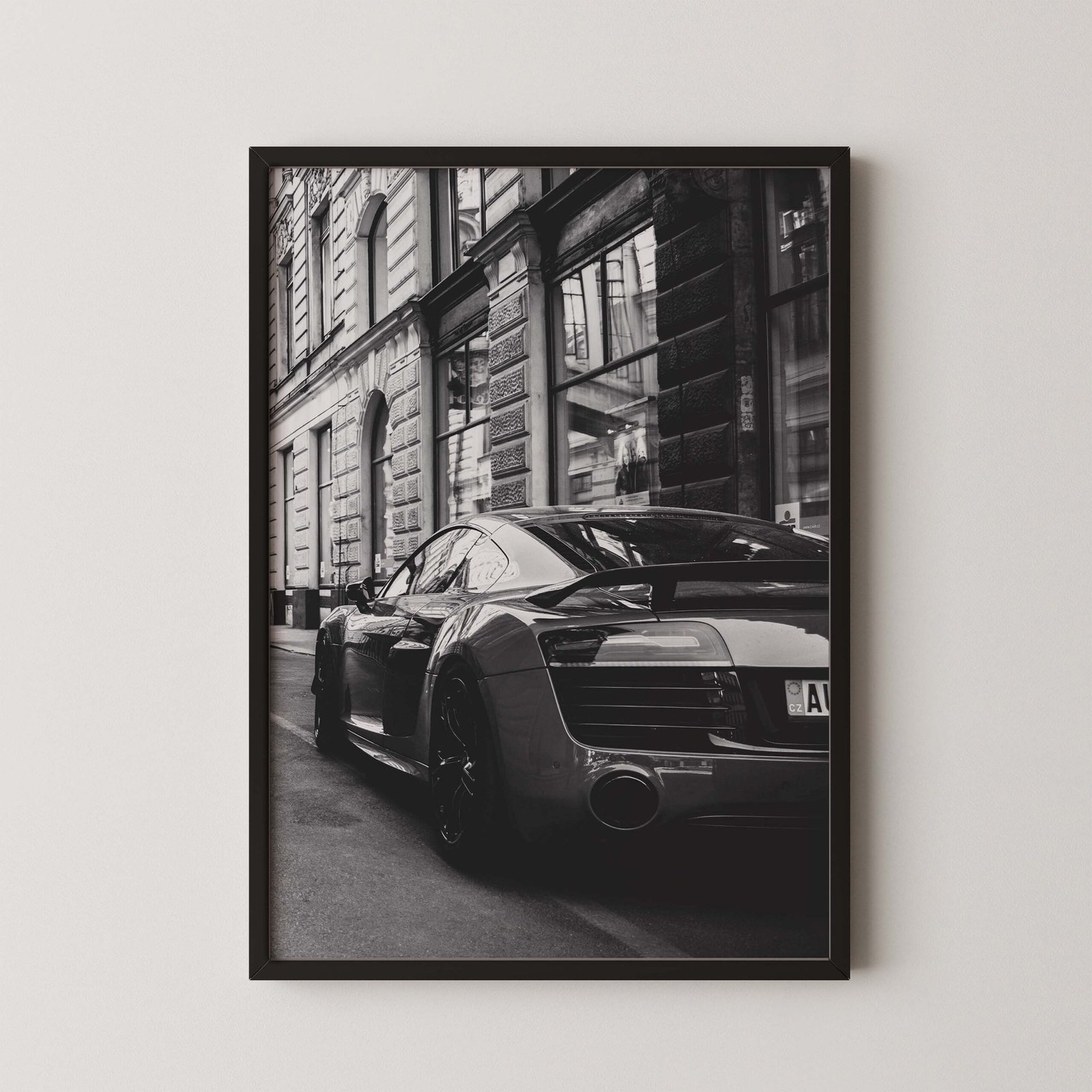 Luxury Audi Car on Street