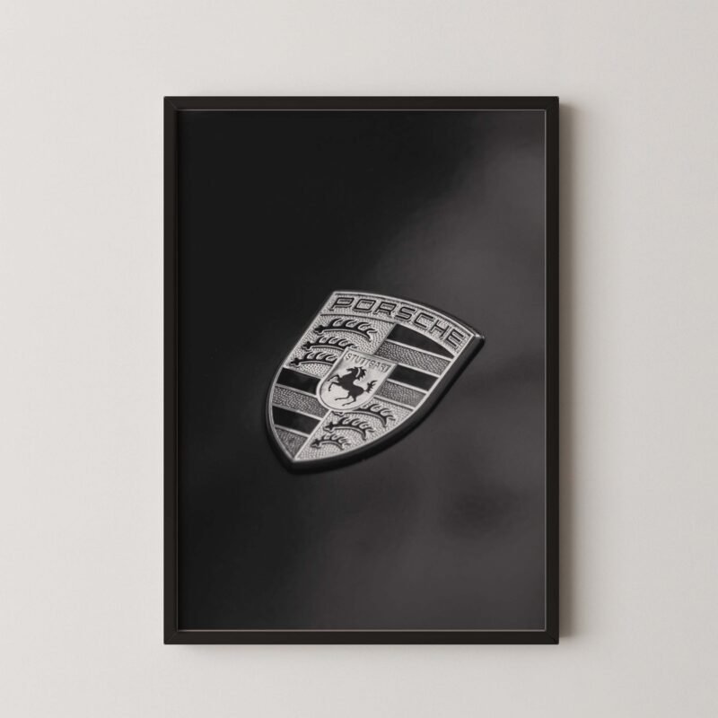 Porsche Logo Print