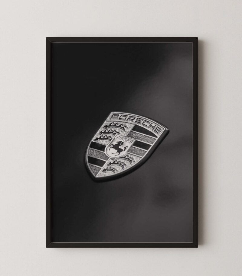 Porsche Logo Print