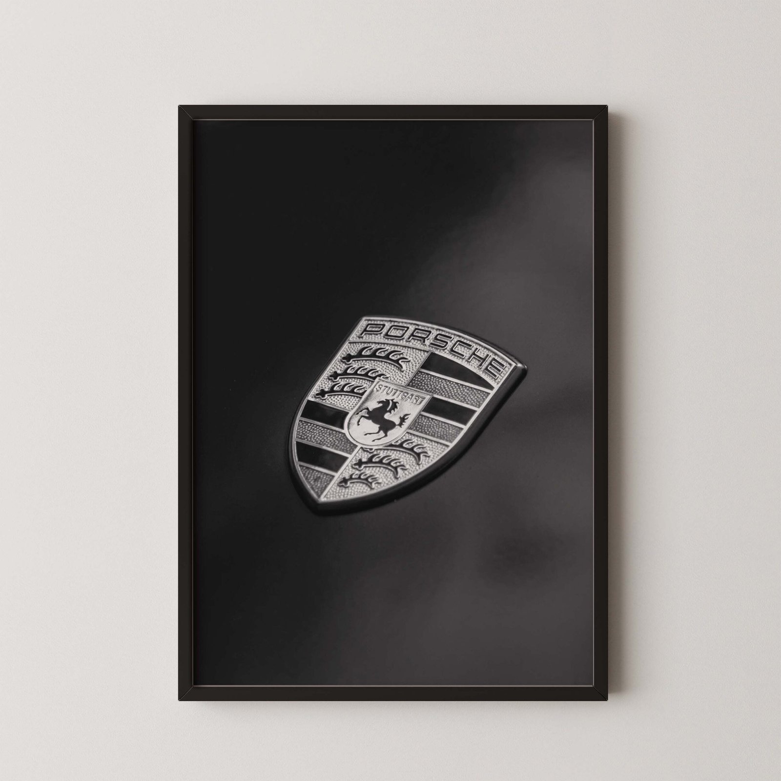 Porsche Logo Print