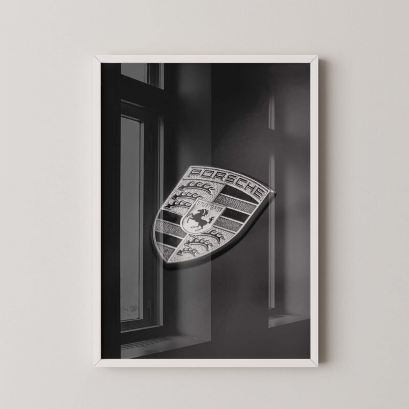 Porsche Logo Print
