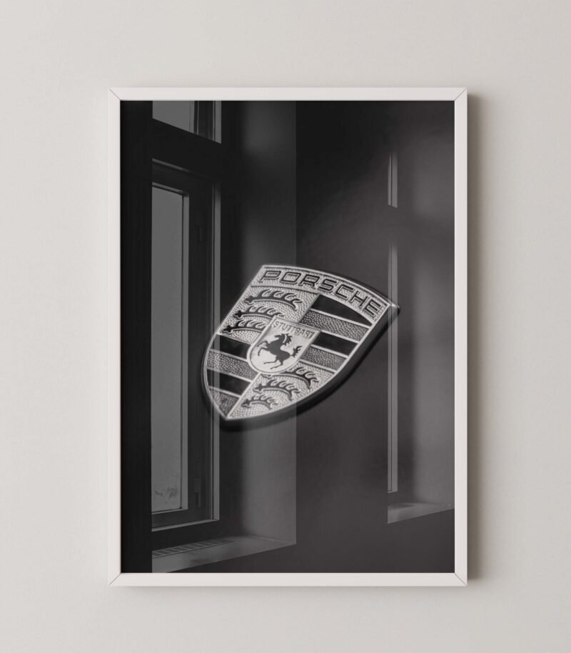 Porsche Logo Print