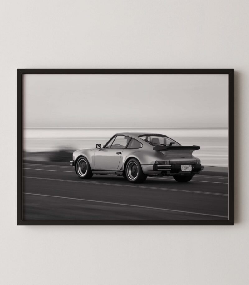 Vintage Porsche 911 Turbo Poster