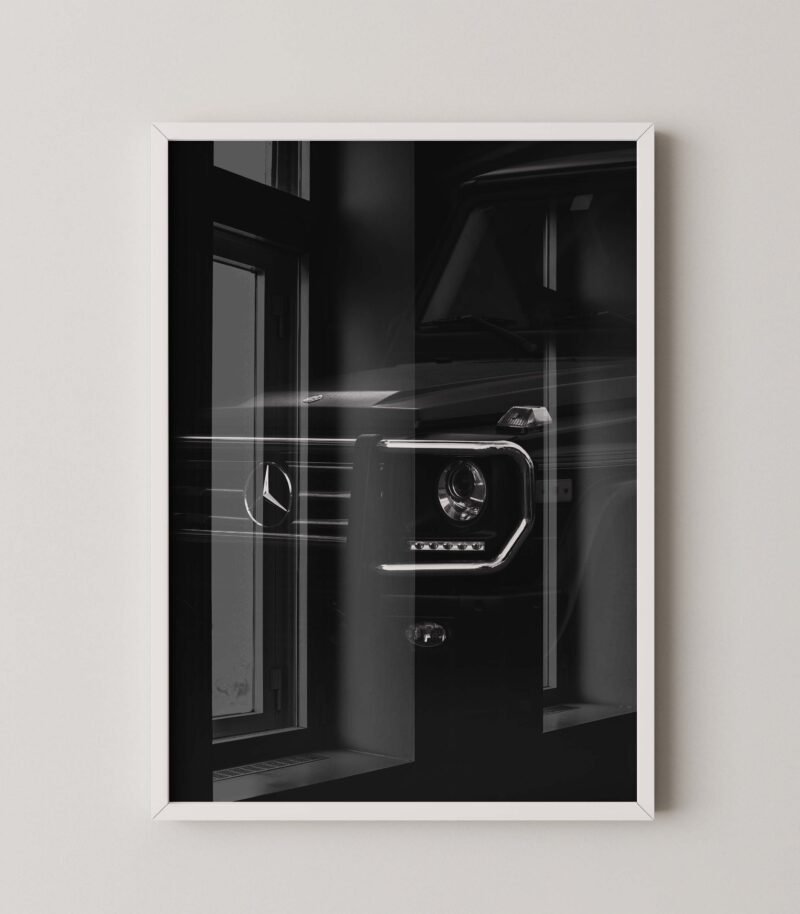 Mercedes G-Wagon Dark Moody Poster
