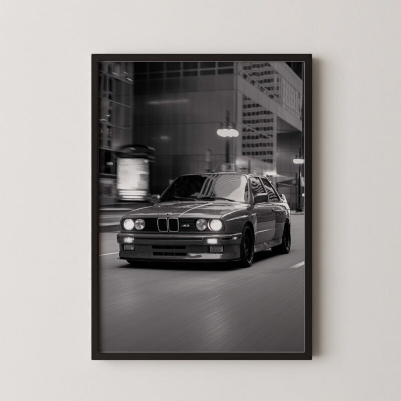 Vintage Bmw M3 Car Print