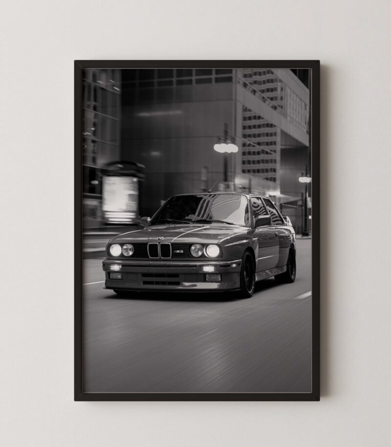Vintage Bmw M3 Car Print