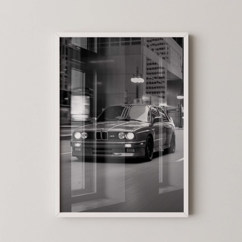 Vintage Bmw M3 Car Print