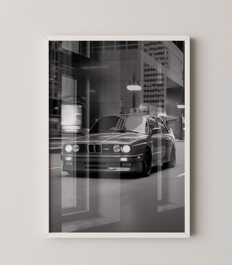 Vintage Bmw M3 Car Print