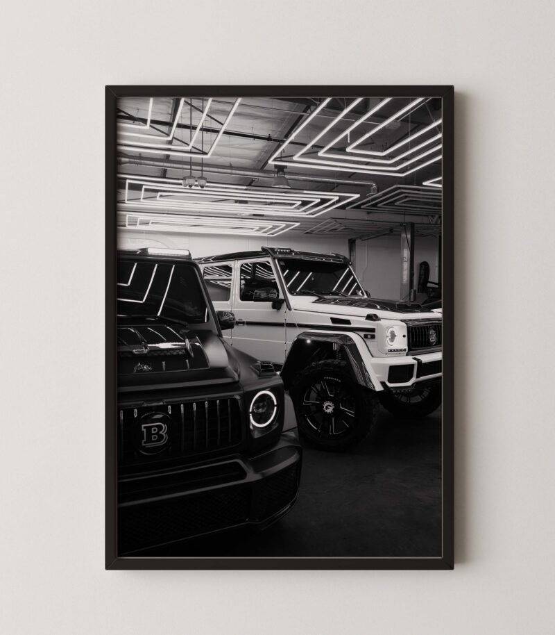 Brabus G-Class Digital Poster