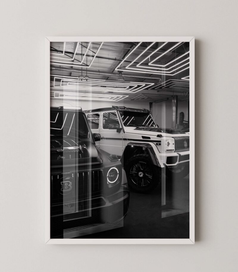 Brabus G-Class Digital Poster