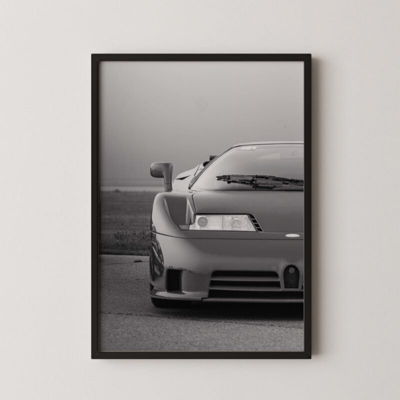 Bugatti EB110 Legacy Poster