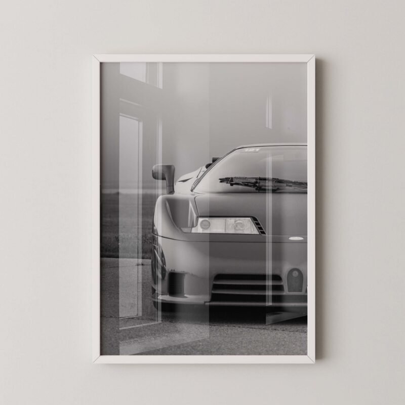 Bugatti EB110 Legacy Poster