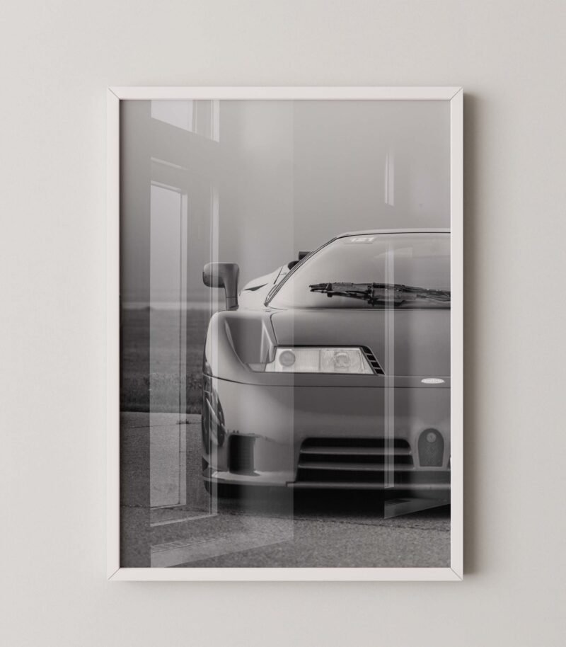 Bugatti EB110 Legacy Poster