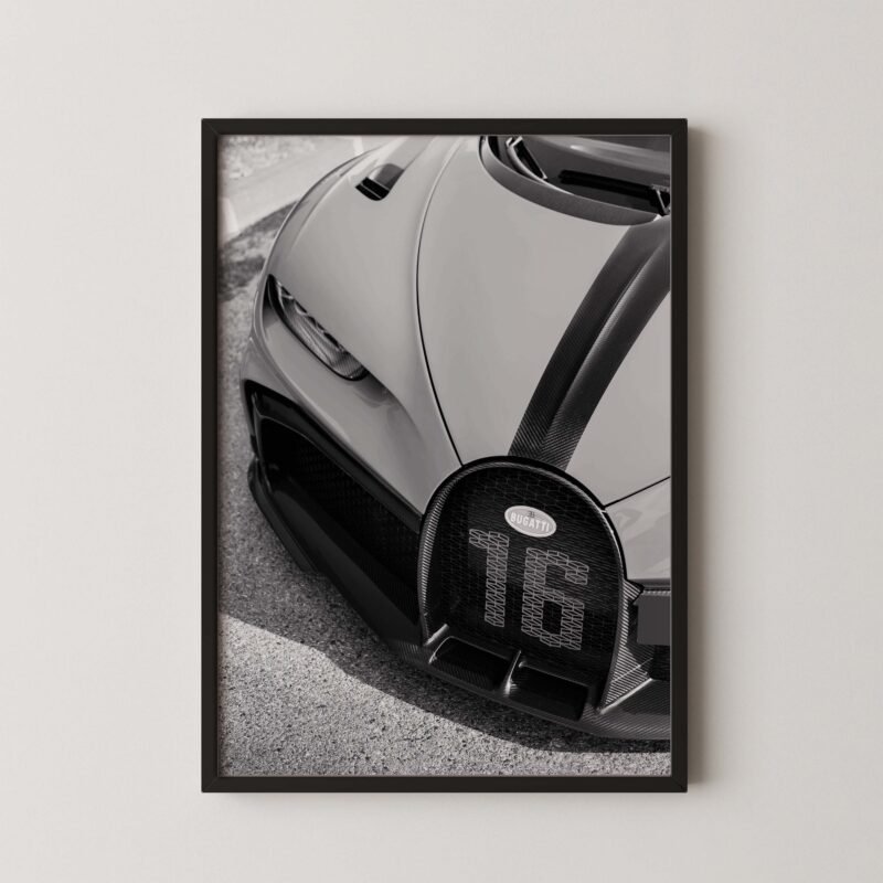 Bugatti Chiron 16 Poster