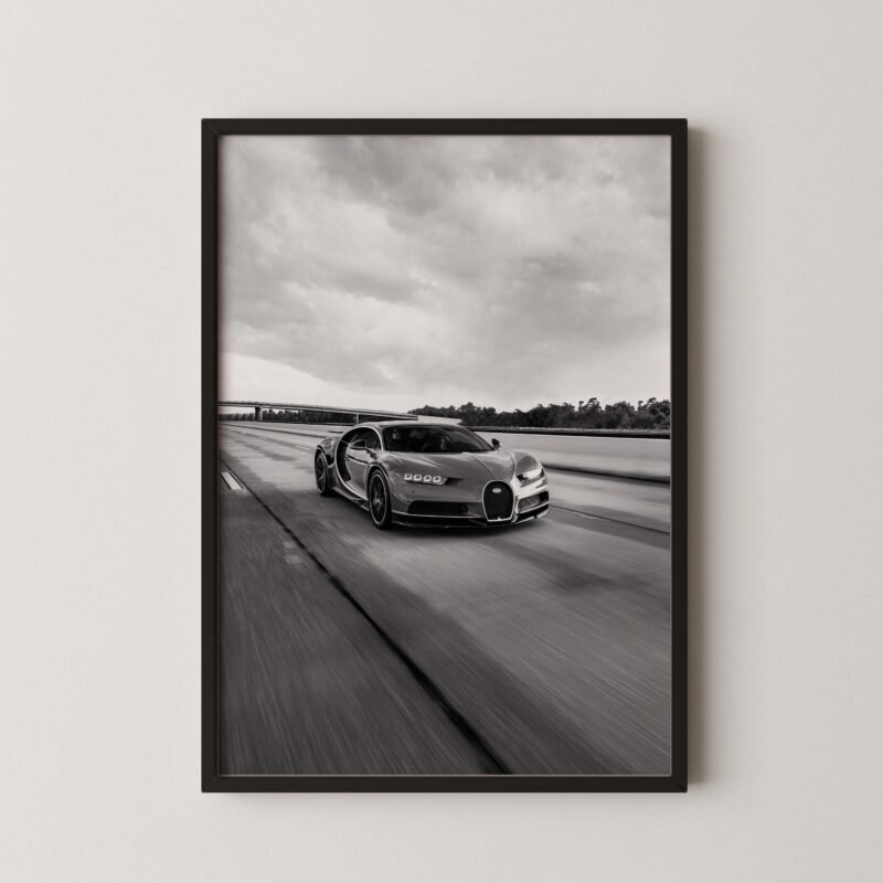 Bugatti Chiron Monochrome Storm