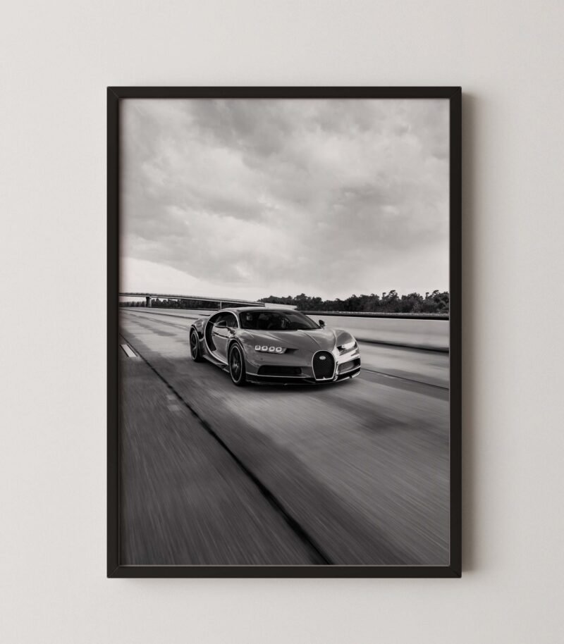 Bugatti Chiron Monochrome Storm