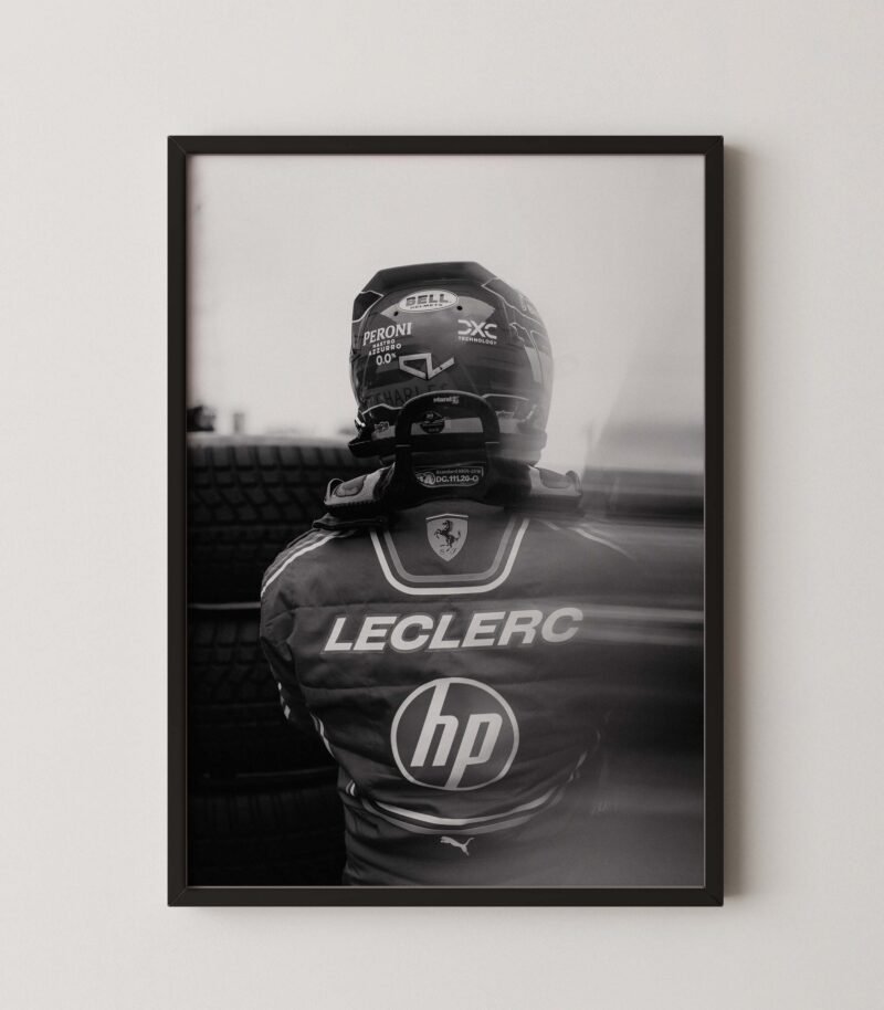 Charles Leclerc Cinematic Print
