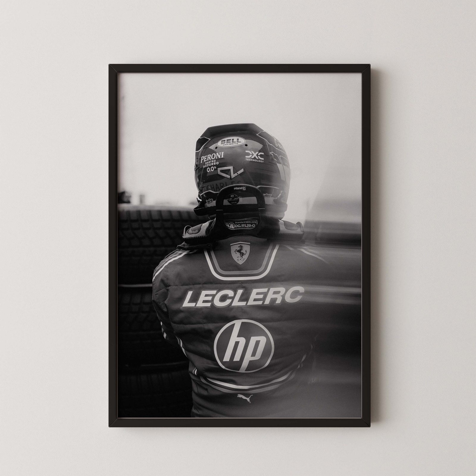 Charles Leclerc Cinematic Print