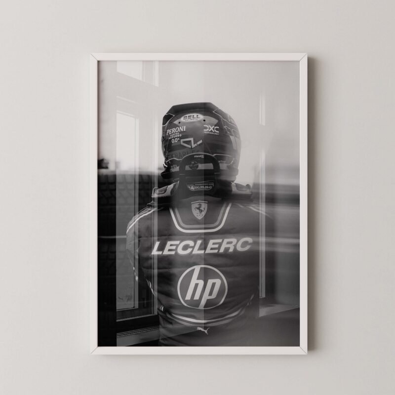 Charles Leclerc Cinematic Print