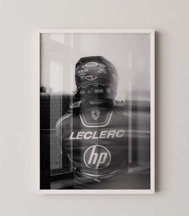 Charles Leclerc Cinematic Print