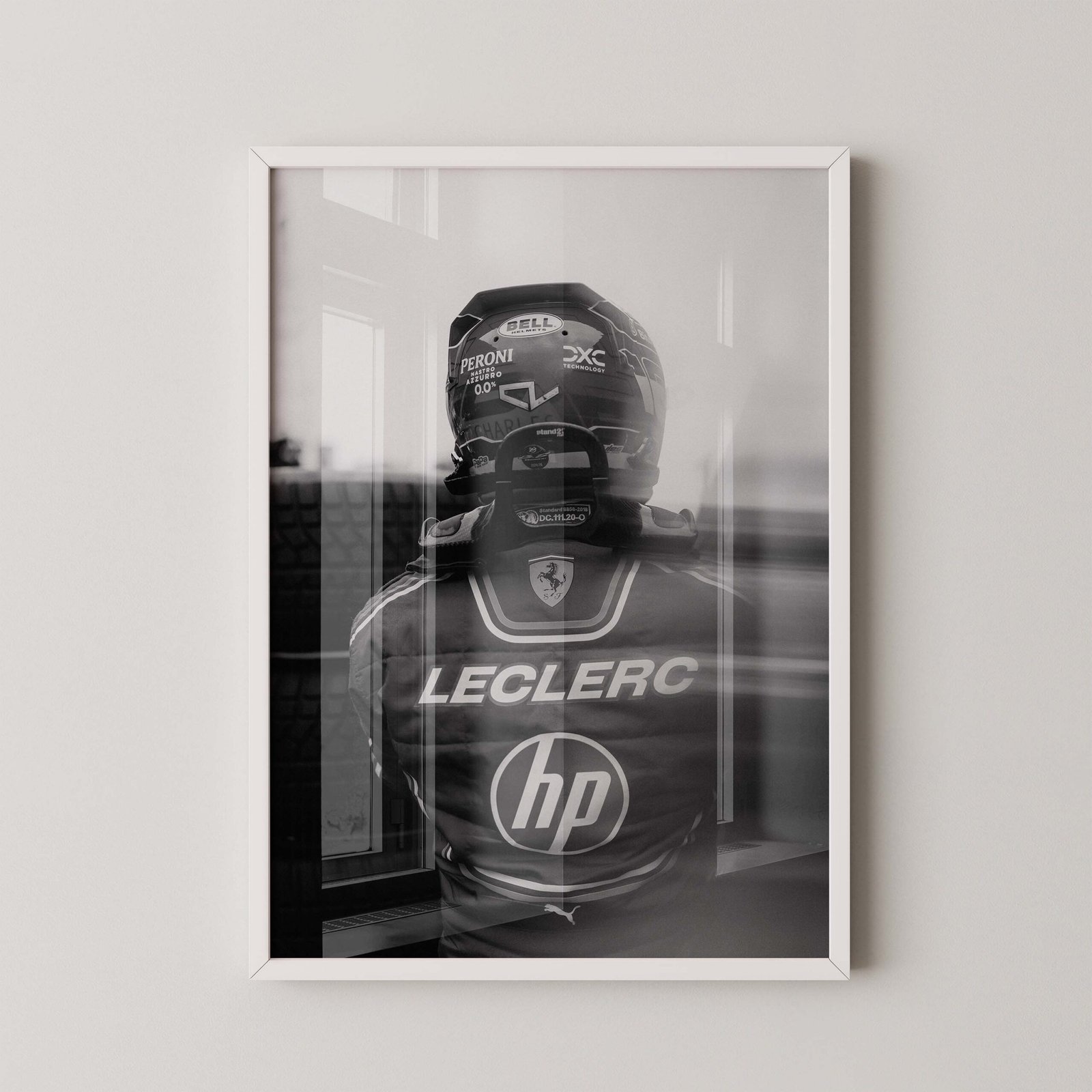 Charles Leclerc Cinematic Print - Image 2