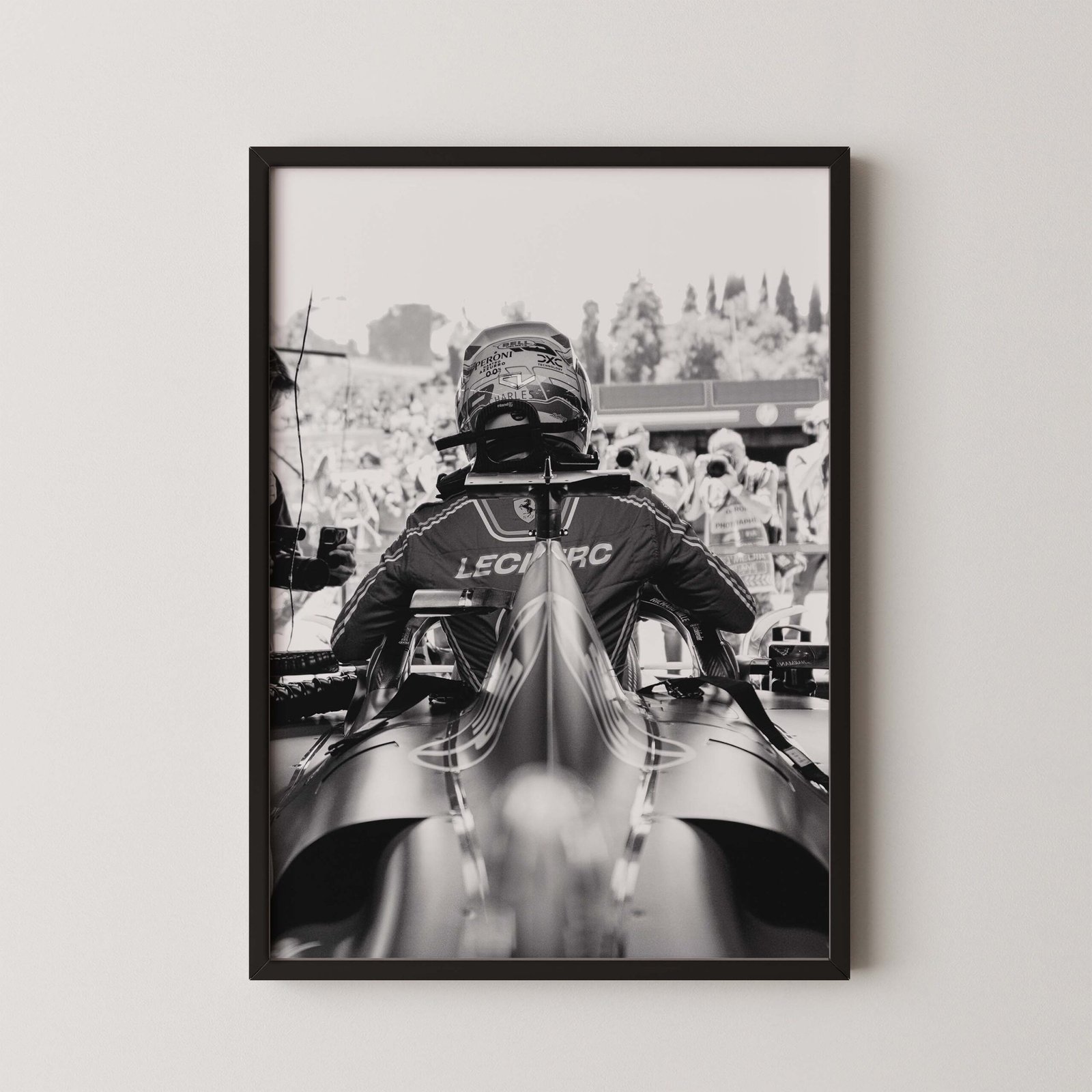 Charles Leclerc Paddock Print
