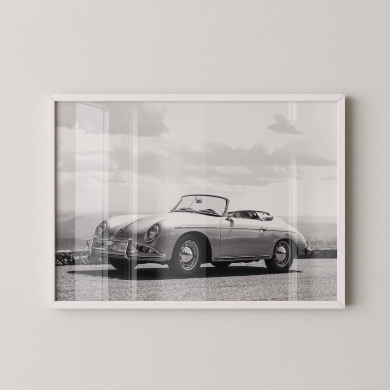 Vintage Porsche 356 Convertable