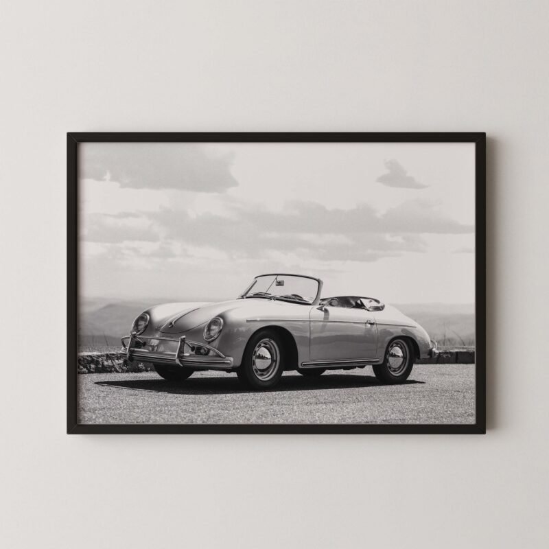 Vintage Porsche 356 Convertable