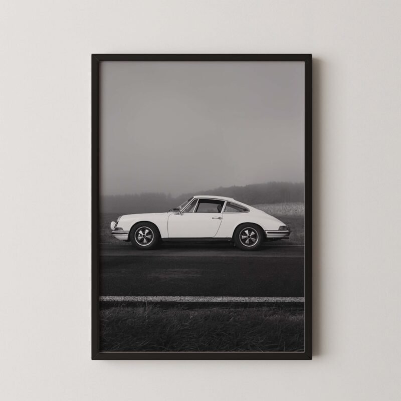 Old Porsche 912 Print