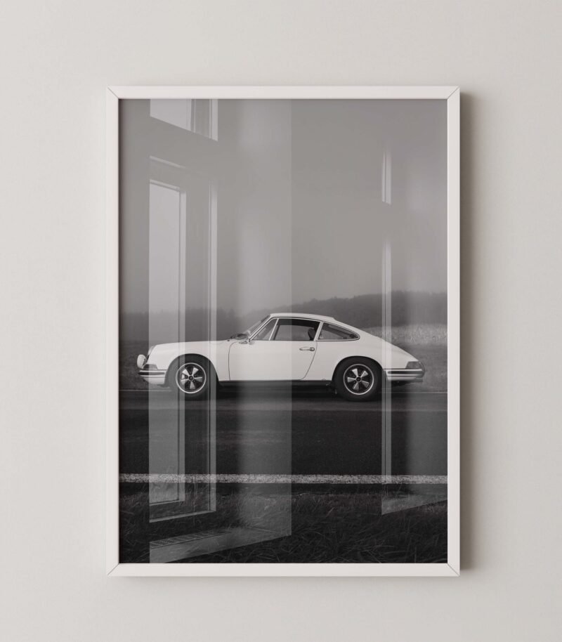Old Porsche 912 Print