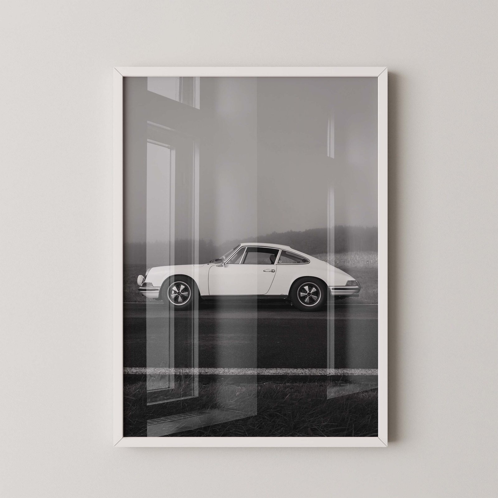Old Porsche 912 Print - Image 2