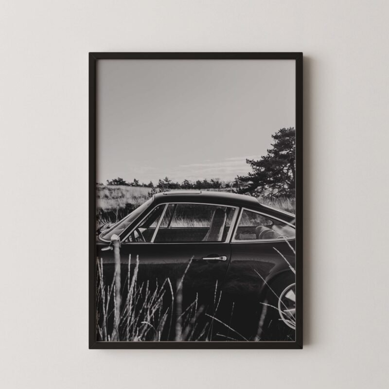 Old Porsche Photo Print