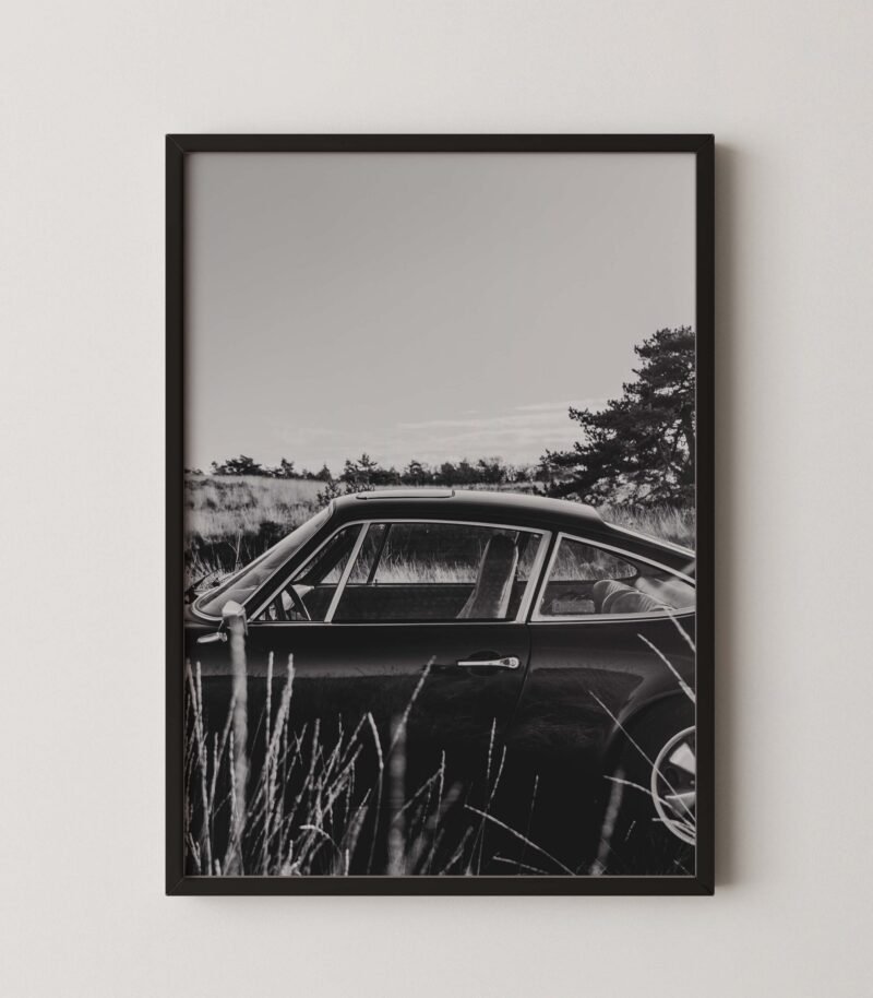 Old Porsche Photo Print