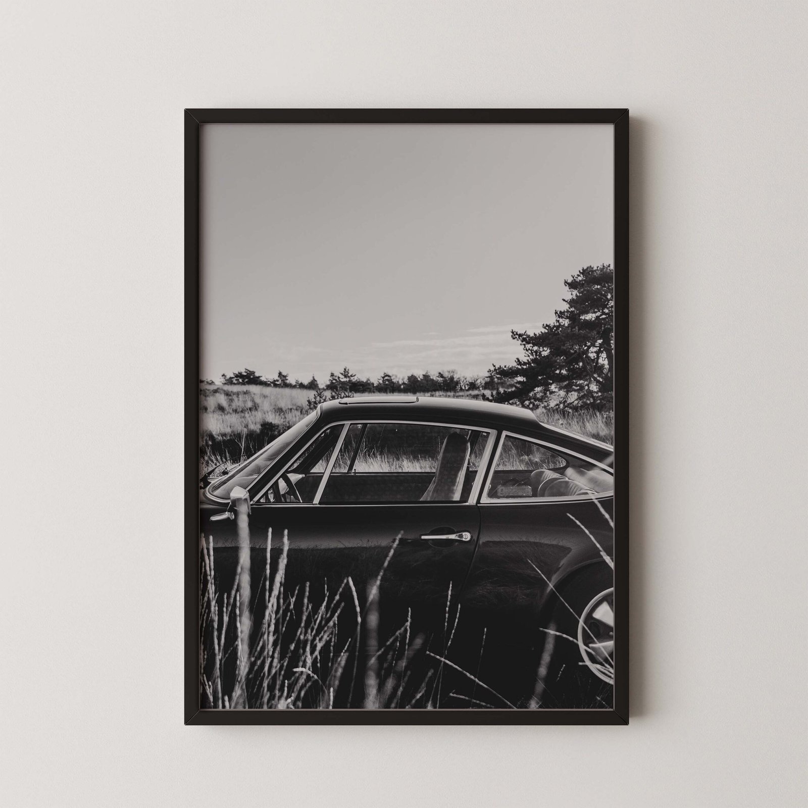 Old Porsche Photo Print