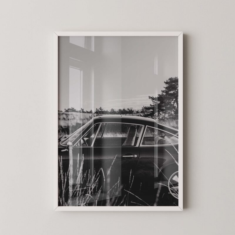 Old Porsche Photo Print
