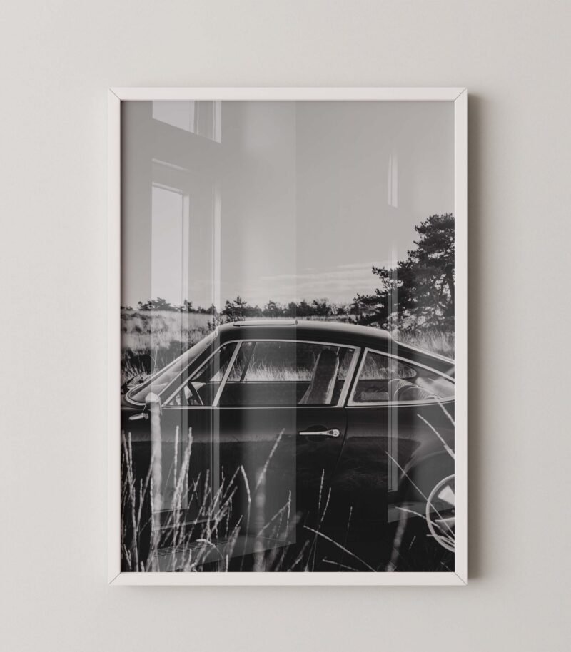 Old Porsche Photo Print