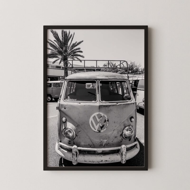 California Surfer Van Poster