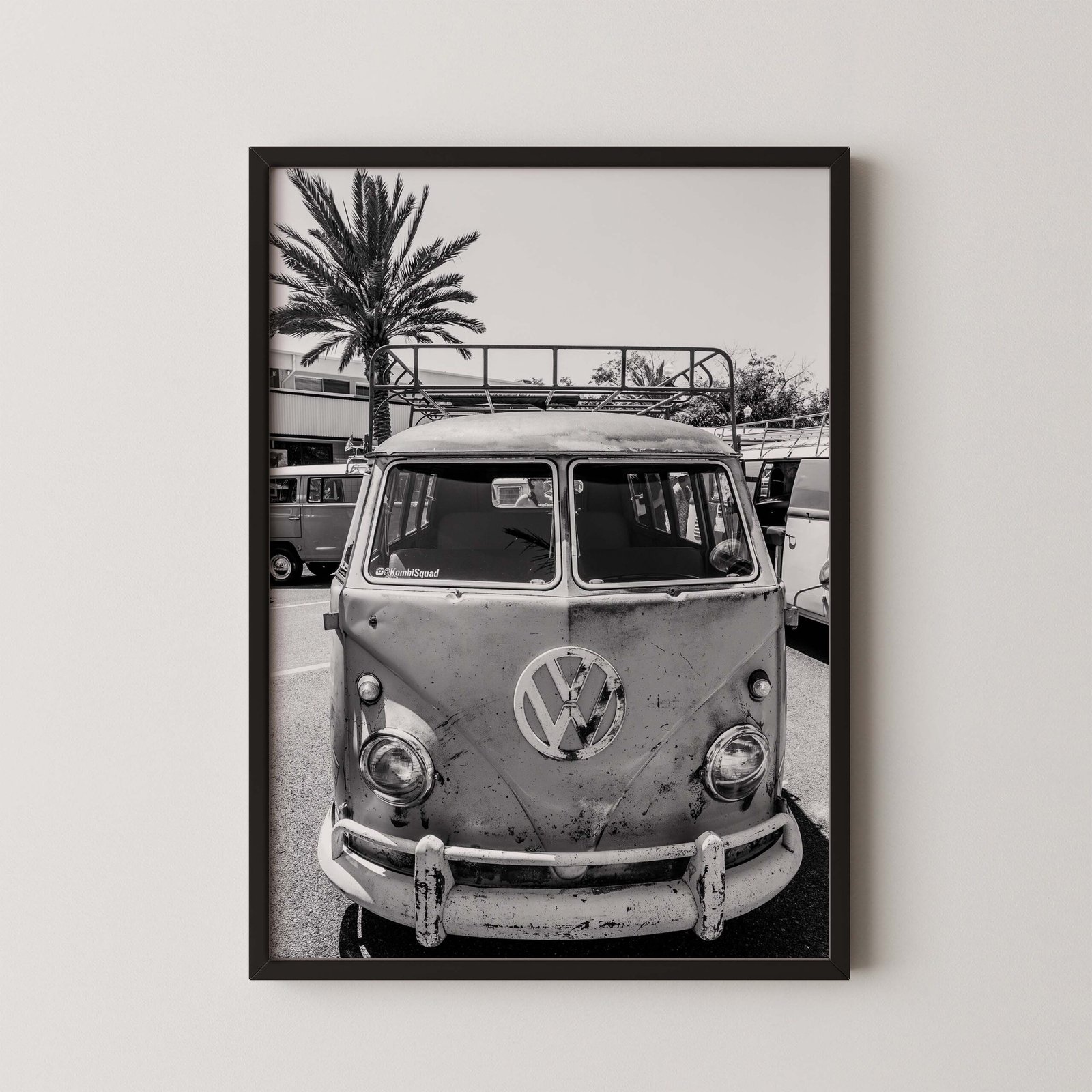 California Surfer Van Poster