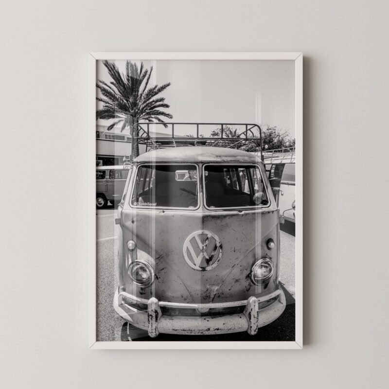 California Surfer Van Poster