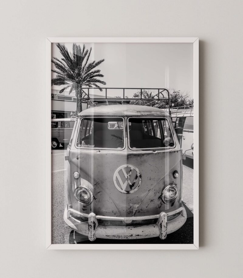 California Surfer Van Poster