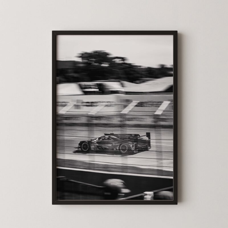 Motion Le Mans Racing Poster